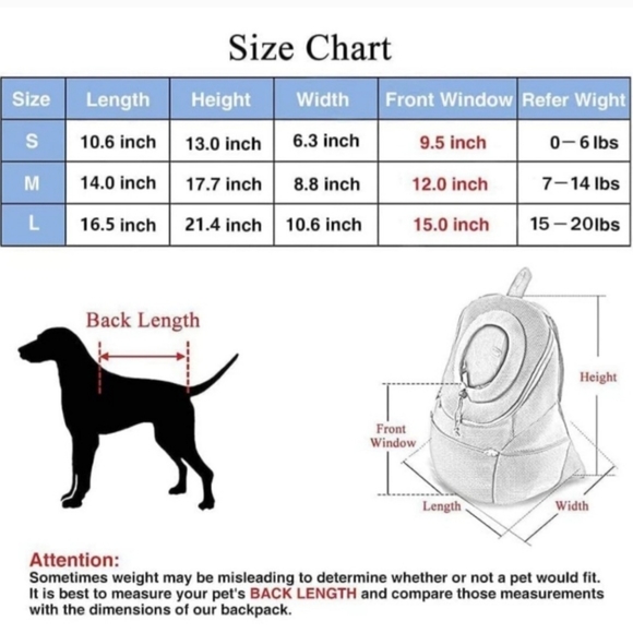 SPORT Pet Carrier Back/Front Pack Pink/Gray/Black SIZE: MEDIUM - Picture 6 of 8